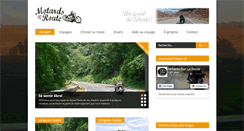 Desktop Screenshot of motardssurlaroute.com